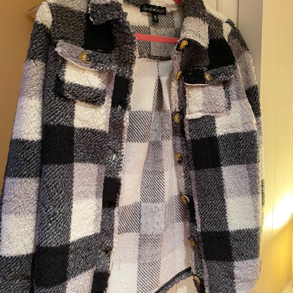 Sherpa shirt jacket